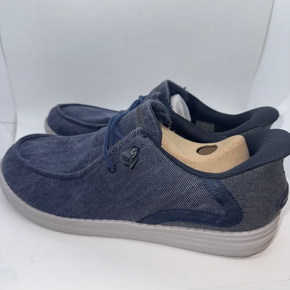 Skechers Melson Coronado Casual Loafers Men's Size US 13 Blue Denim 210959